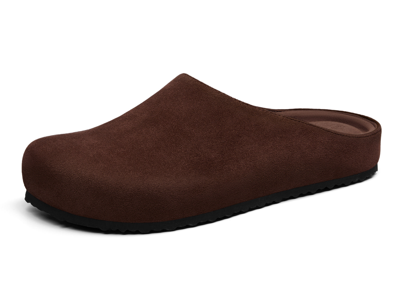 Coutgo Women Chocolate Brown Slip-On Clogs