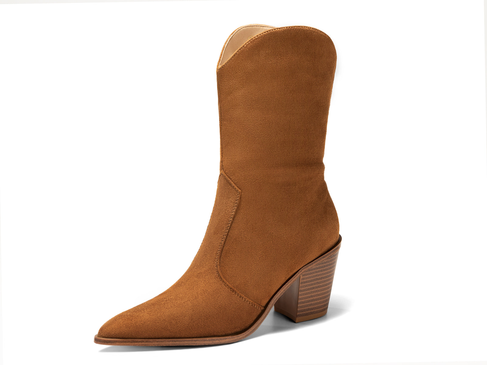 Coutgo Womens Dark Brown Boots