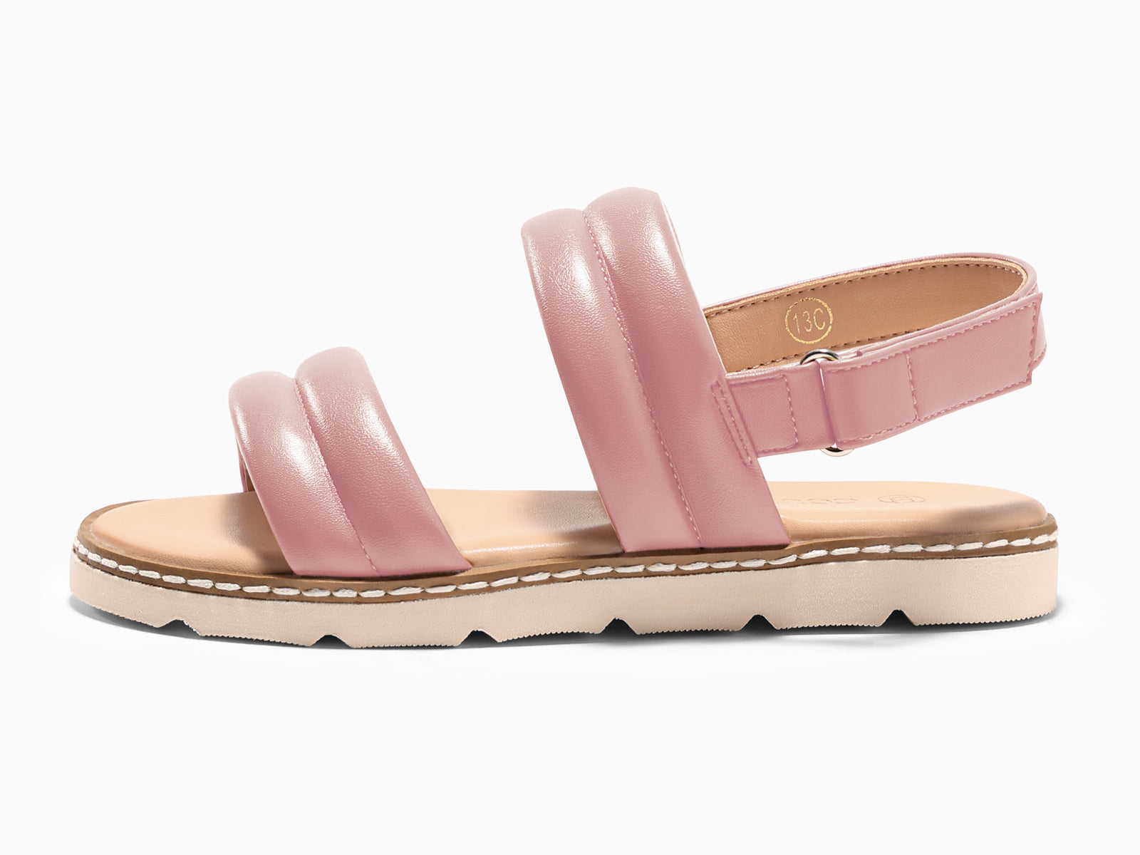 Coutgo Girls Sandals Pink Comfort Open Toe