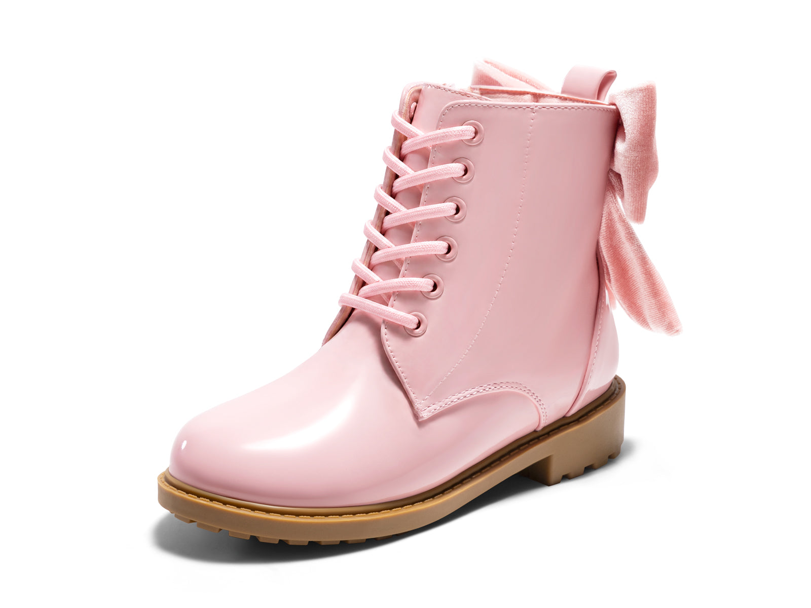 Coutgo Girls Pink Dress Booties