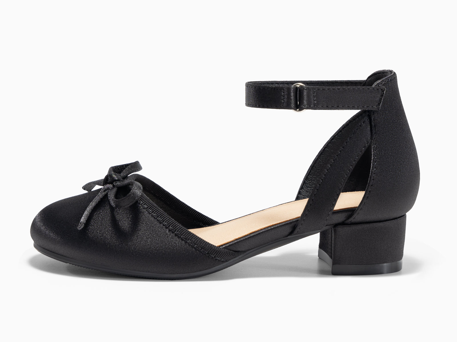 Coutgo Black Girls Wedding Dress Shoes