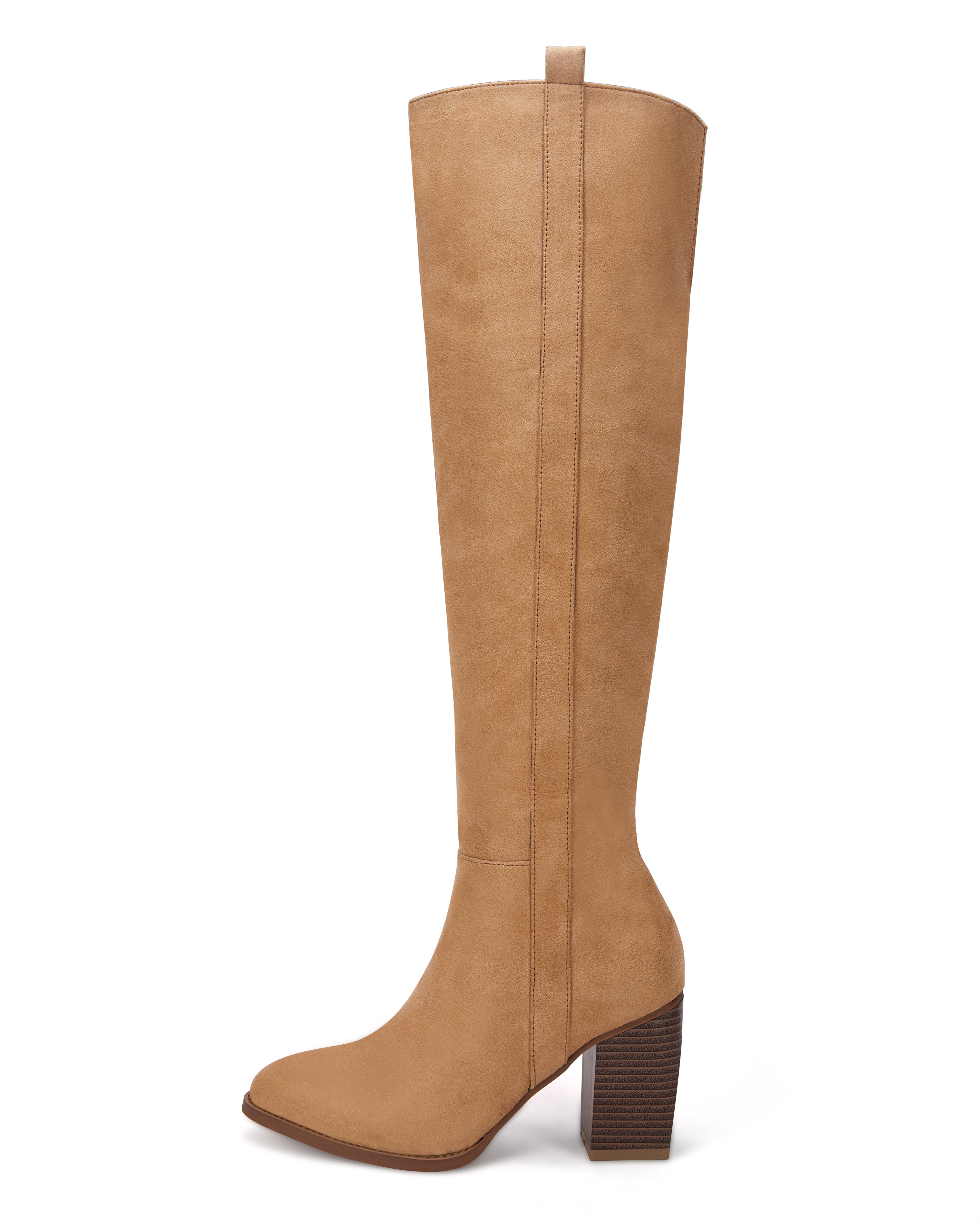 Ermonn Womens Khaki Knee High Boots