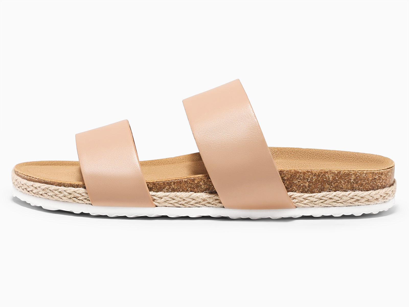 Coutgo Womens Khaki Platform Sandals