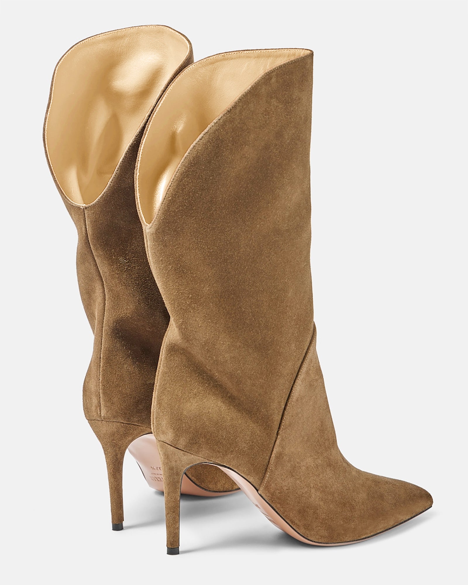 Coutgo Womens Light Coffee Boots