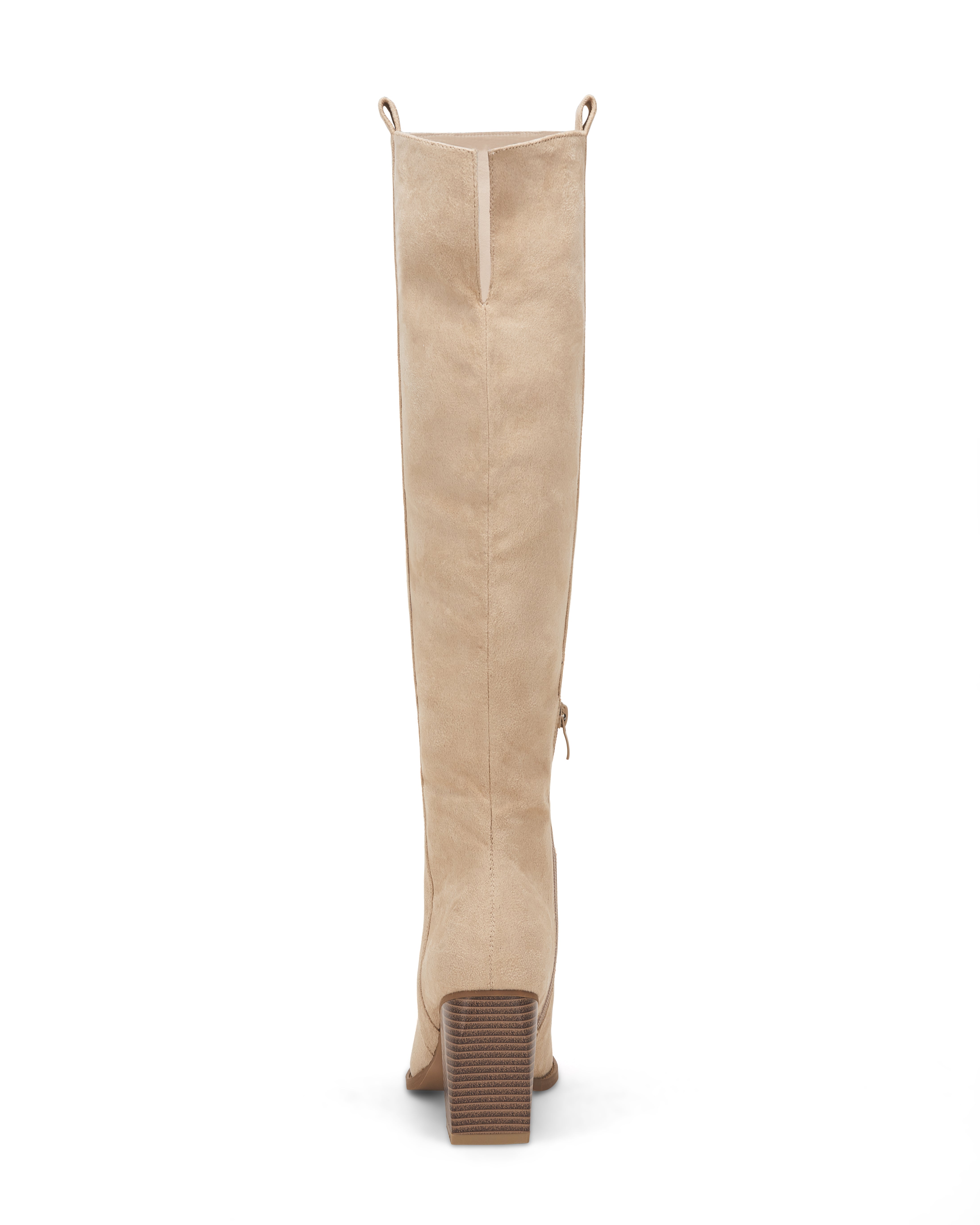 Ermonn Womens Beige Knee High Boots