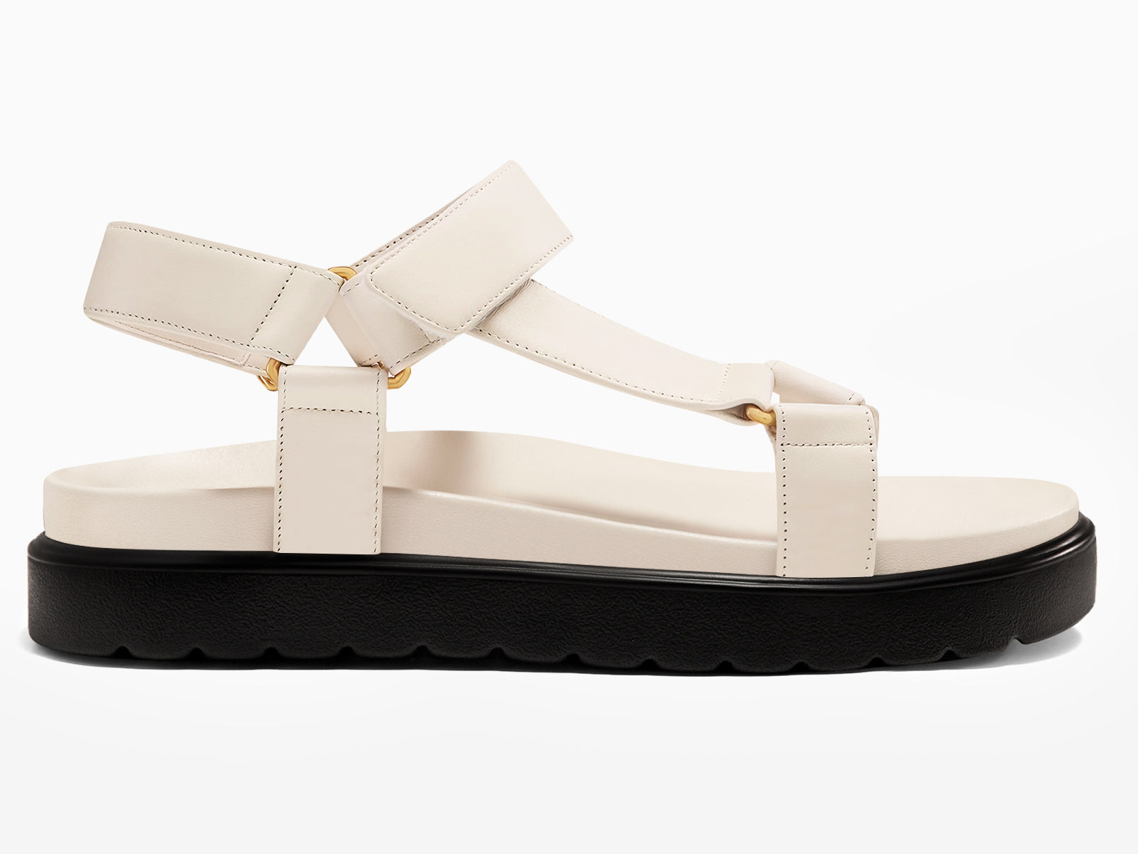 Coutgo Women Beige wedge Platform Sandals