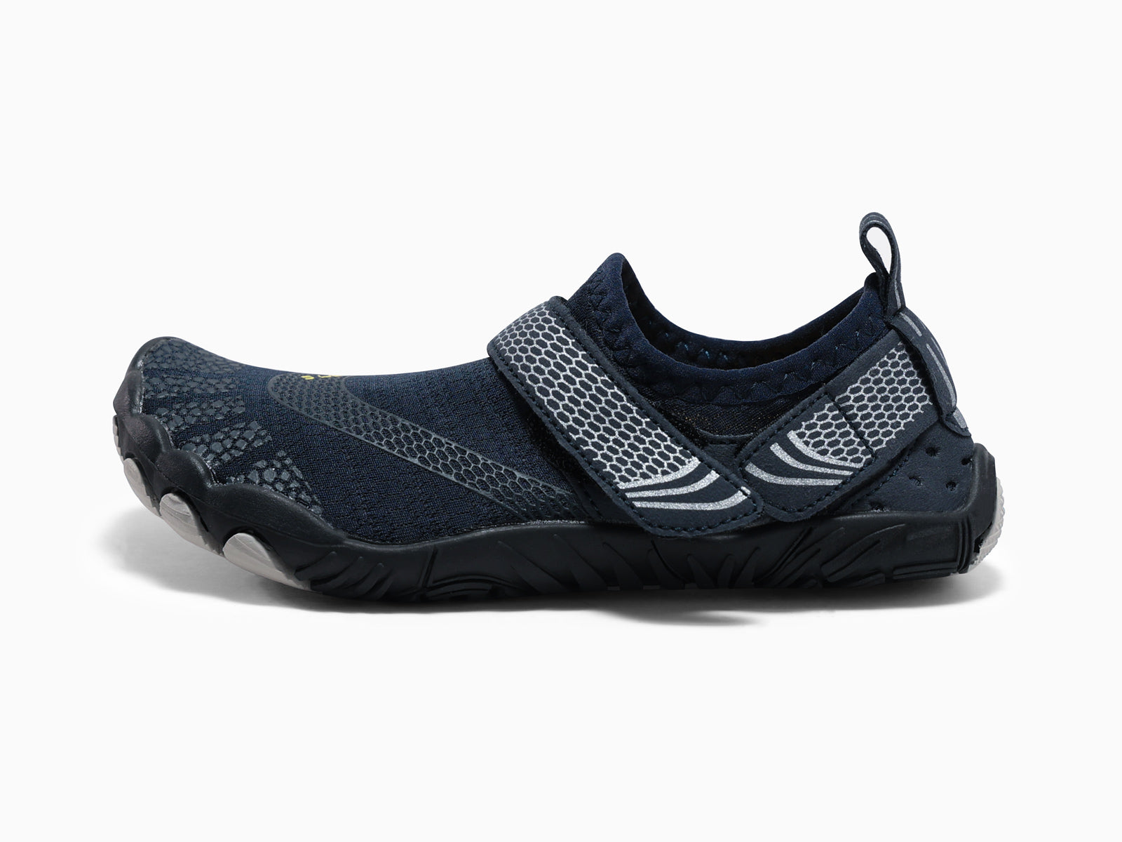 Coutgo Barefoot Navy Blue Water Shoes for Kids