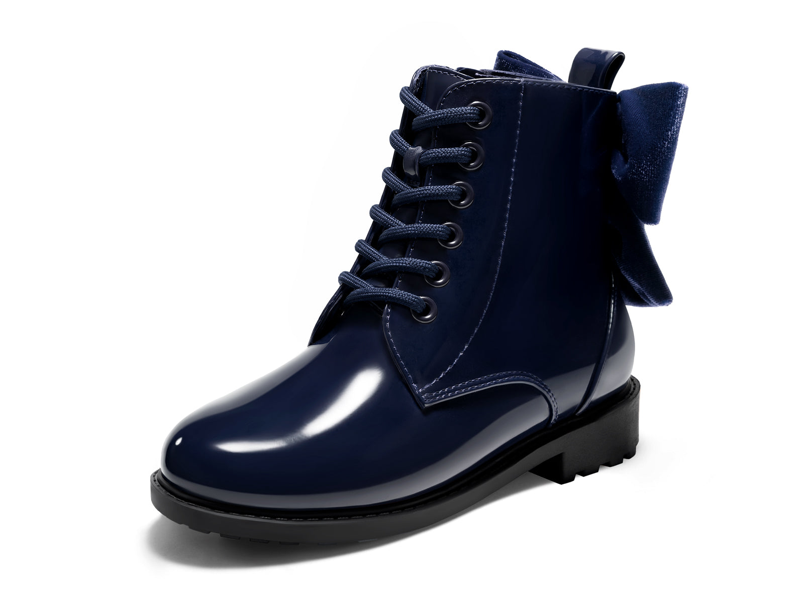 Coutgo Girls Navy Dress Booties