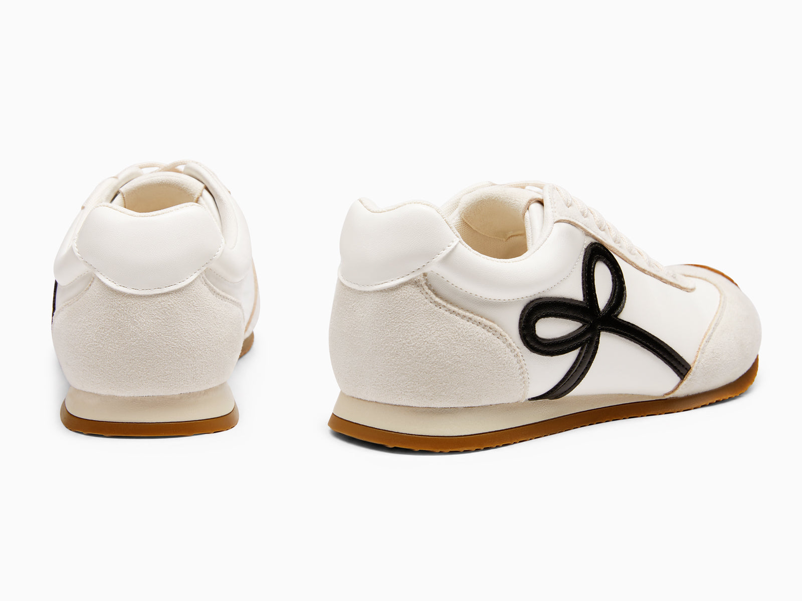 Coutgo Womens White Slip On Fashion Sneakers