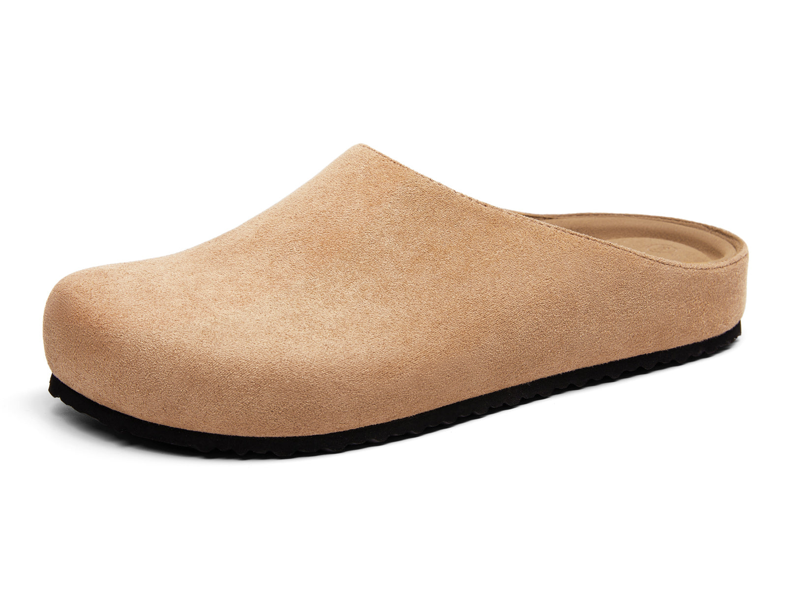 Coutgo Women Light Brown Slip-On Clogs