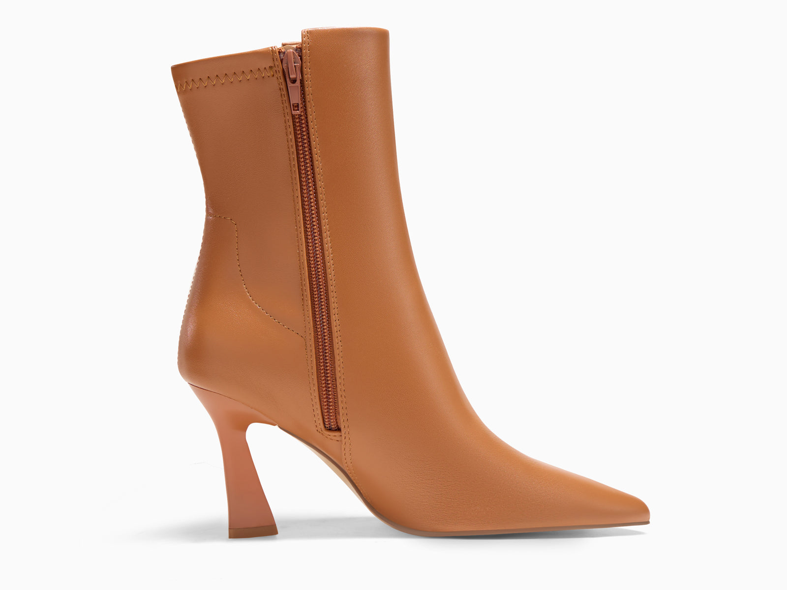 Coutgo Brown Womens Ankle Boots