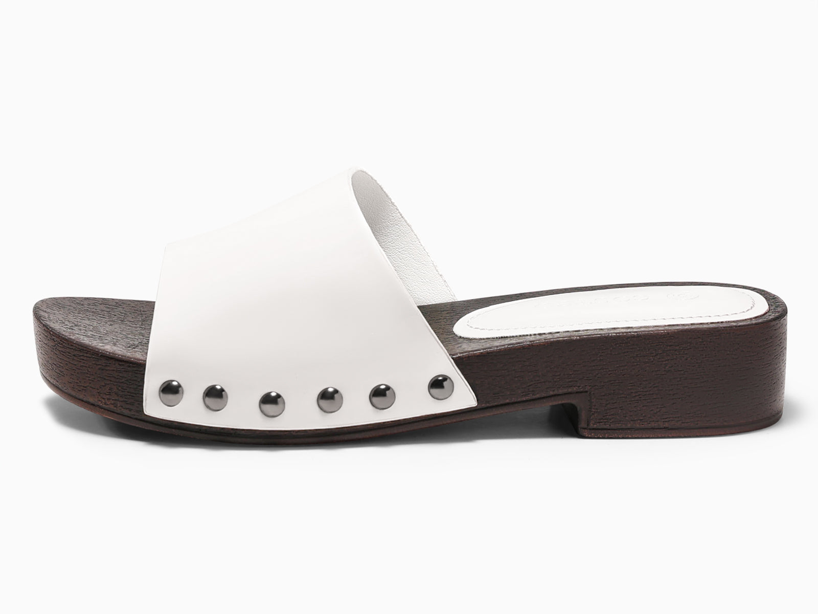 Coutgo Womens White Platform Chunky Heels Sandals