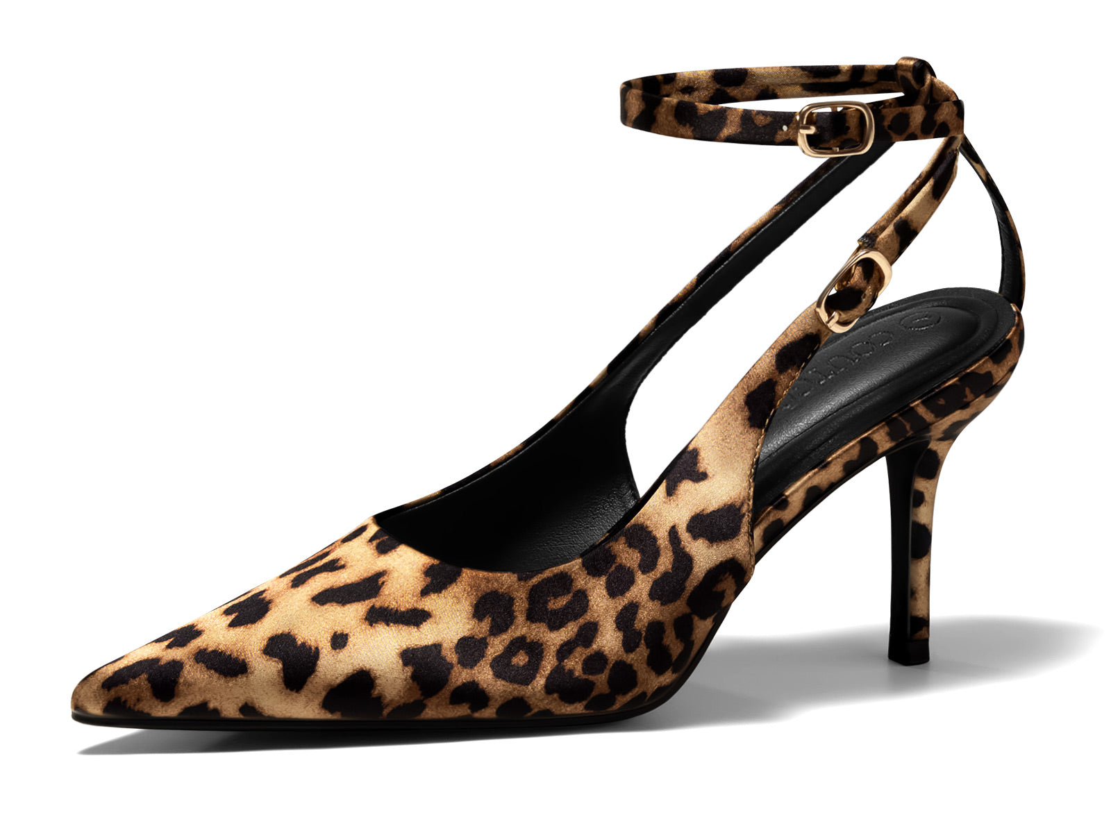 Coutgo Womens Leopard High Heels