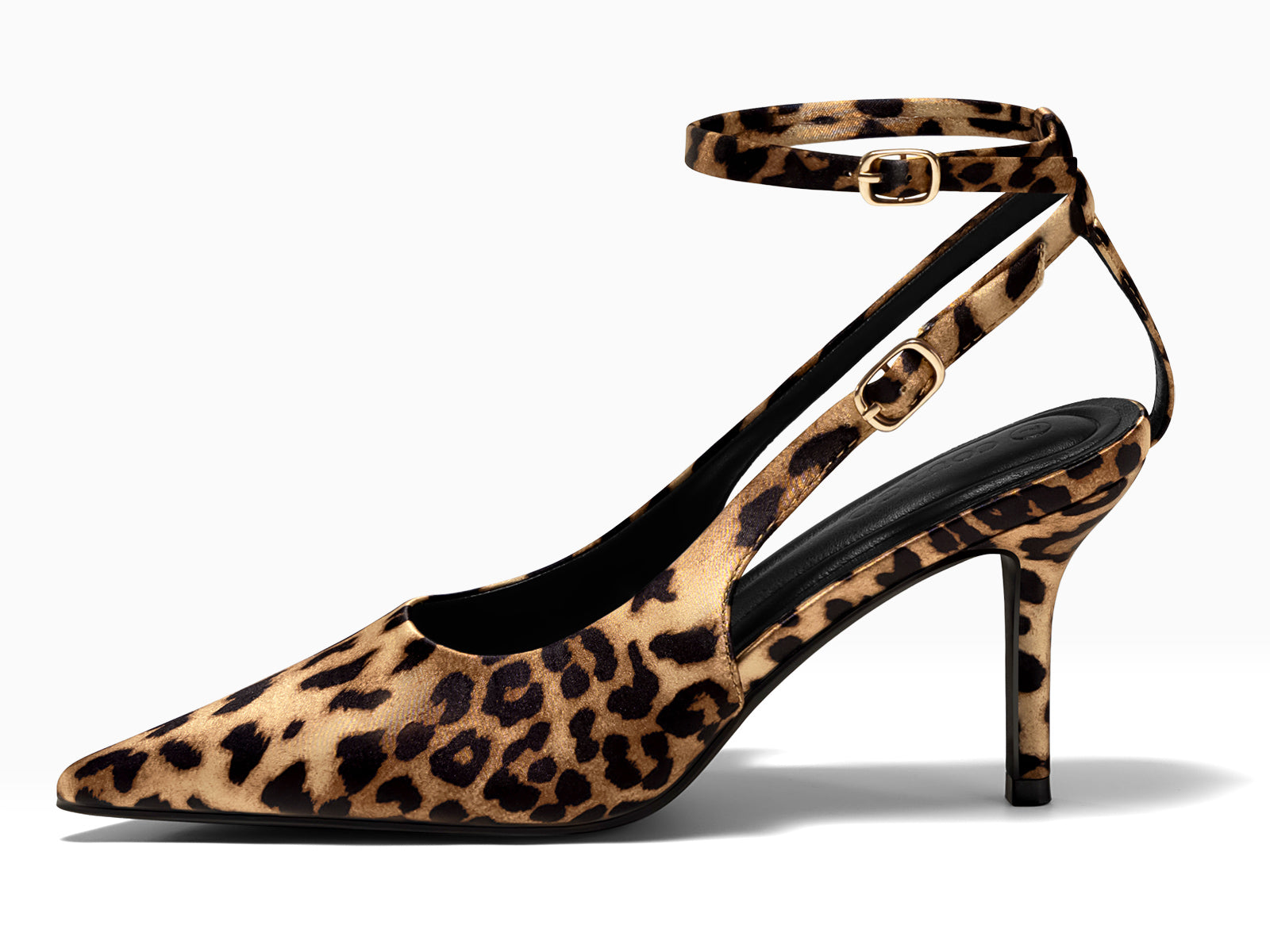 Coutgo Womens Leopard High Heels