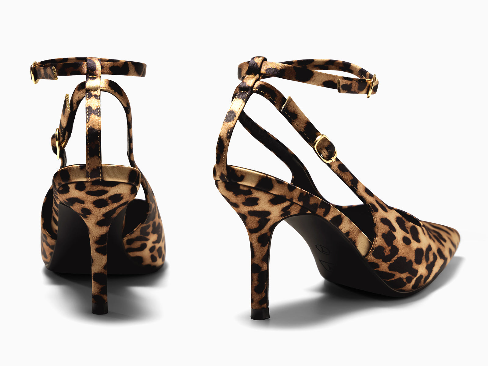 Coutgo Womens Leopard High Heels