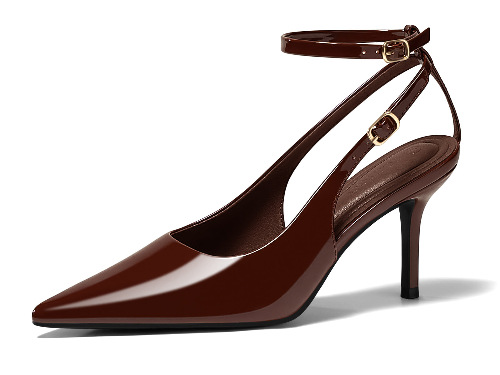 Coutgo Womens Coffee High Heels