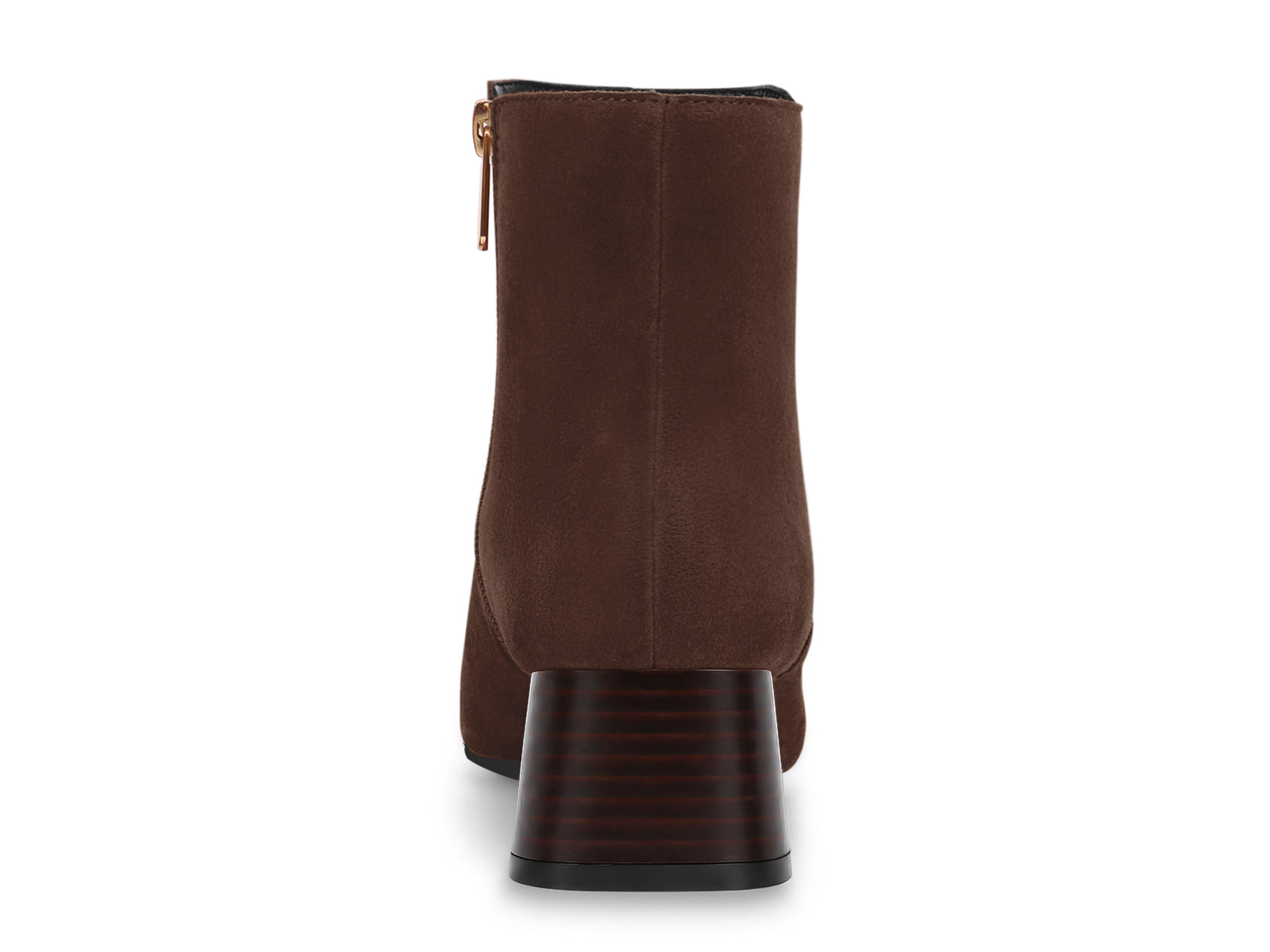 Coutgo Womens Chocolate Square Toe Booties