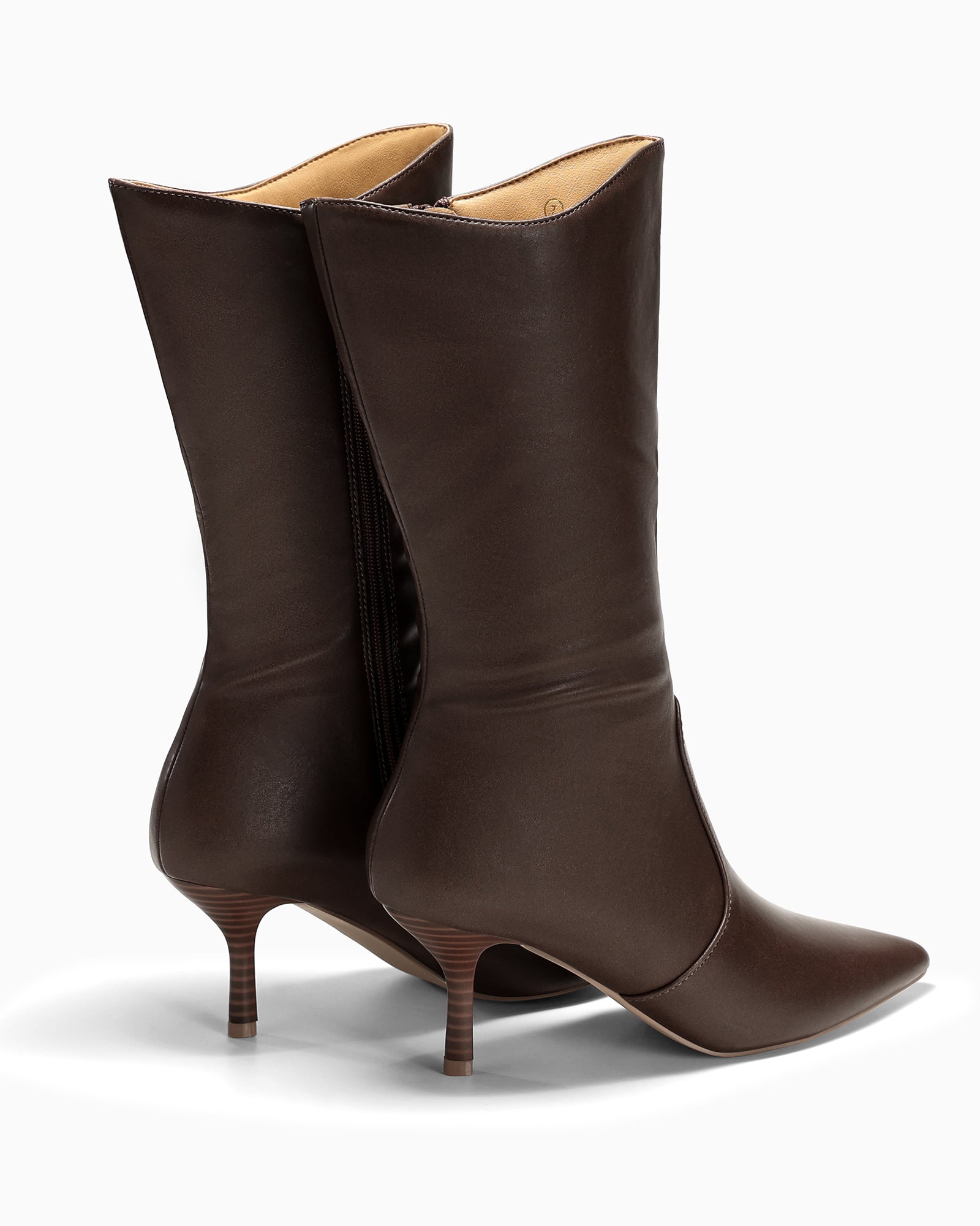 Coutgo Womens Dark Brown Boots