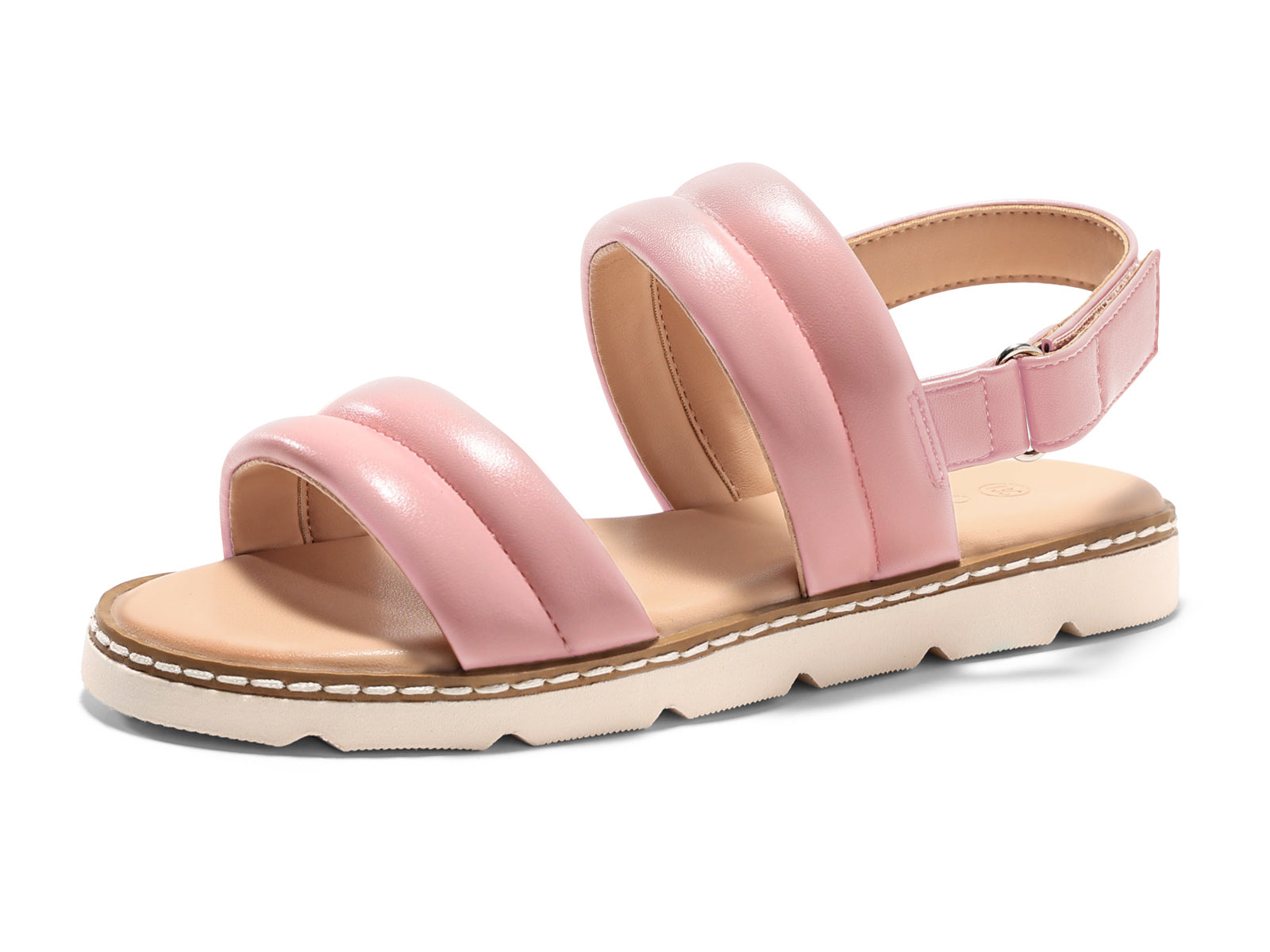 Coutgo Girls Sandals Pink Comfort Open Toe