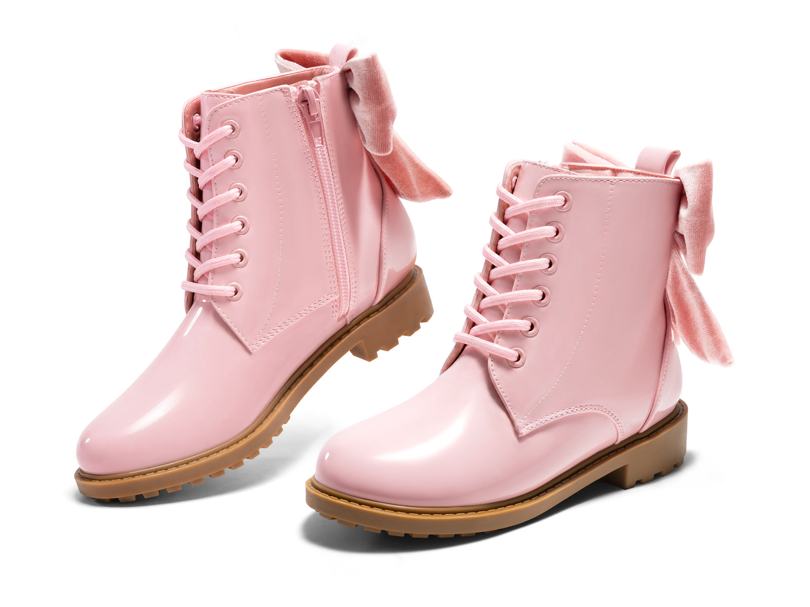 Coutgo Girls Pink Dress Booties