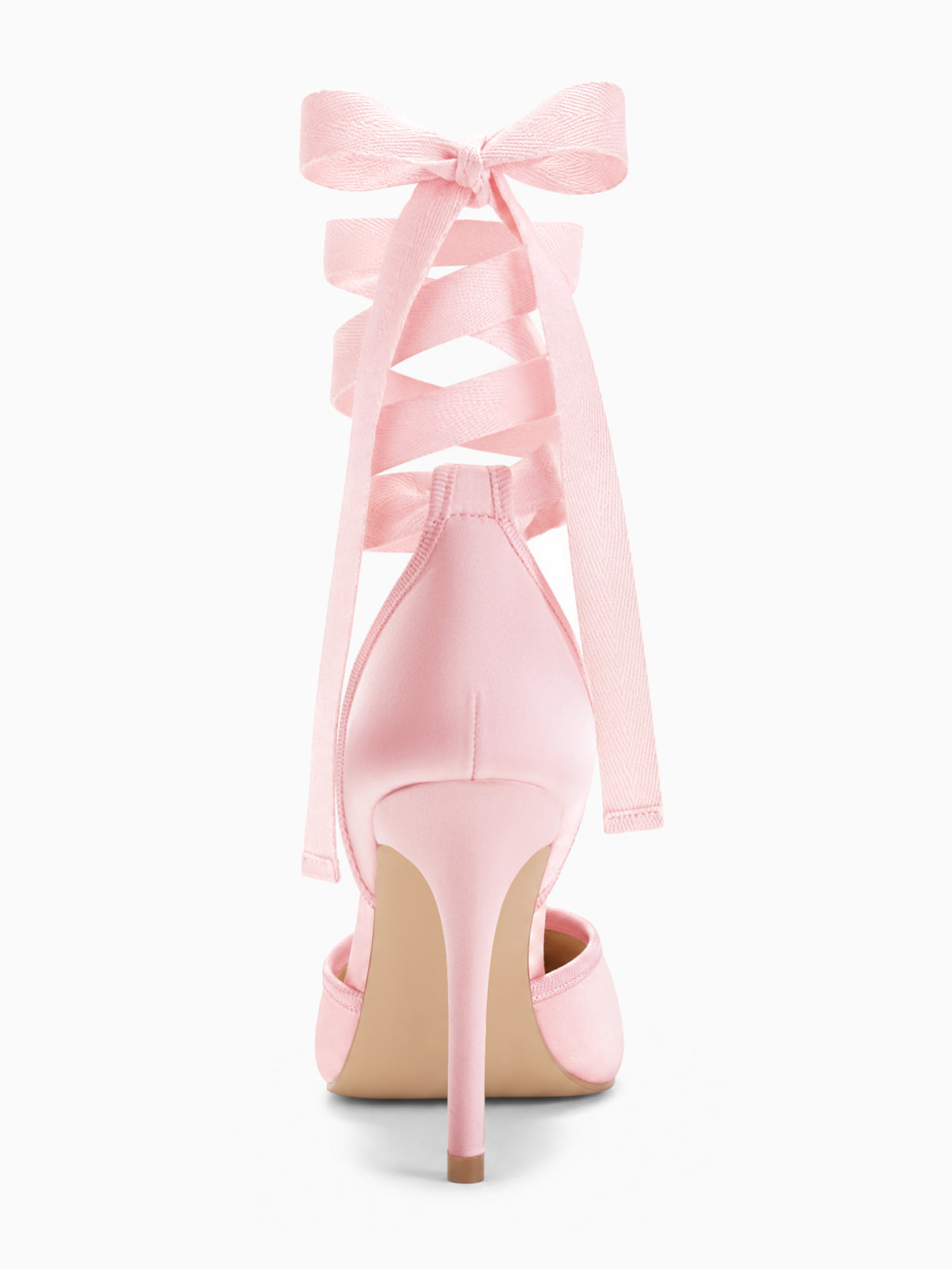 Coutgo Pink Womens Pumps Prom Dress Shoes