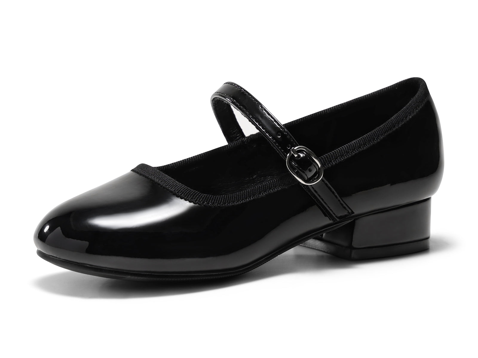 Coutgo Girls Black Mary Jane Flats