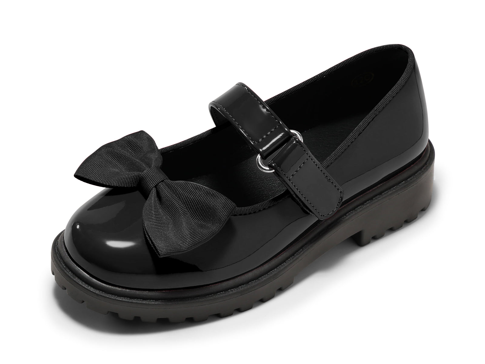 Coutgo Girls Black Mary Jane Dress Shoes
