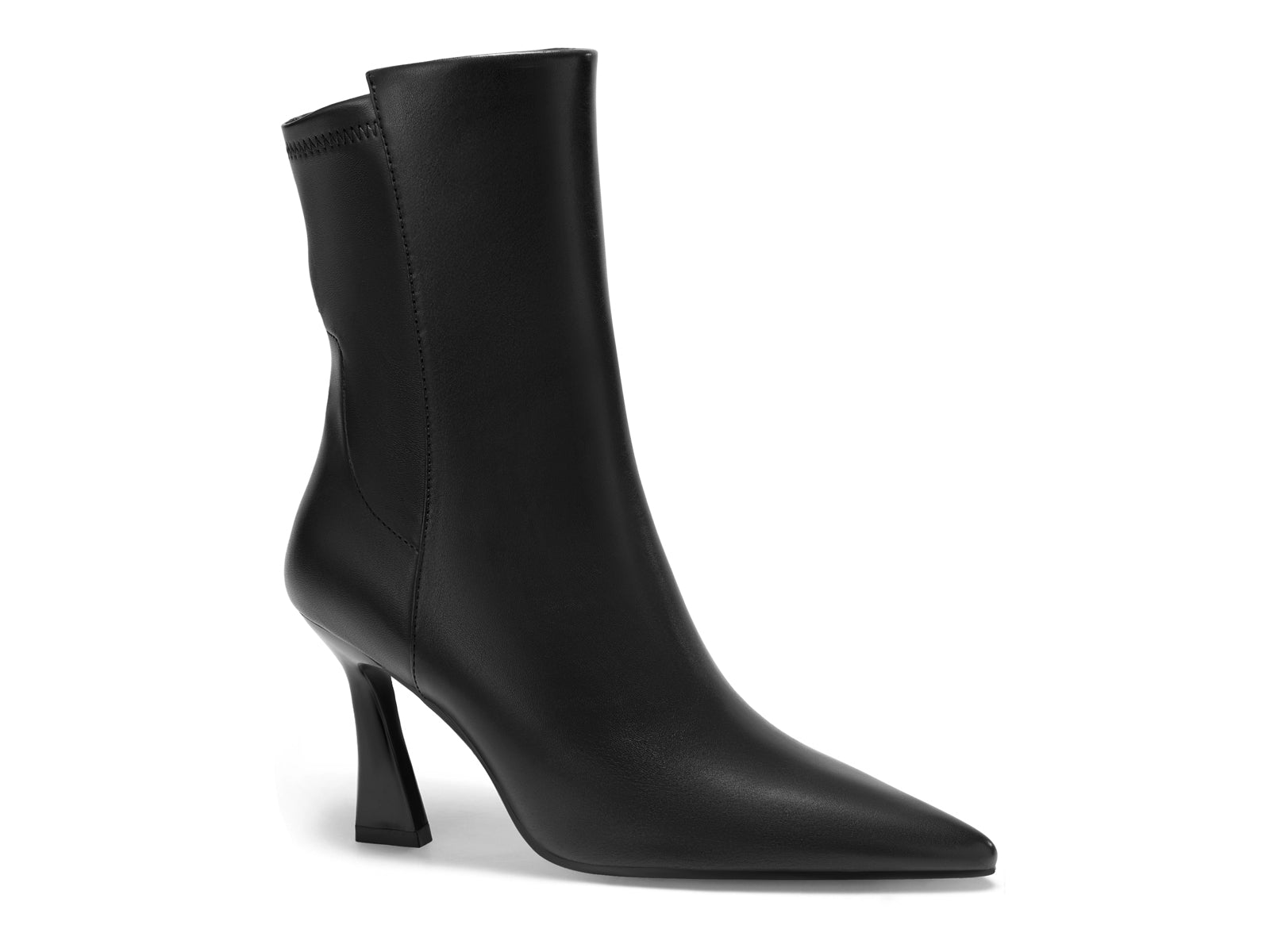 Coutgo Black Womens Ankle Boots