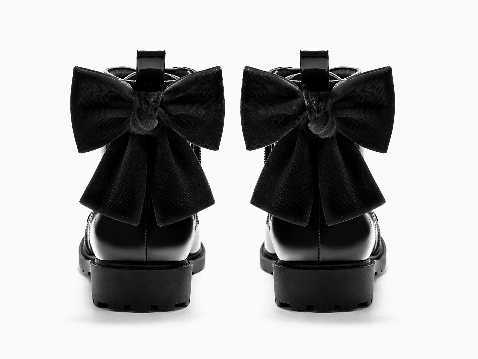 Coutgo Girls Black Dress Booties