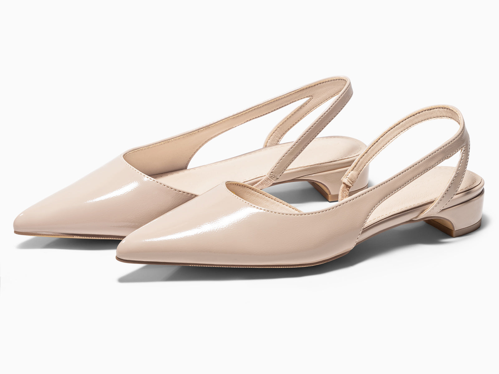 Coutgo Women  D'Orsay Khaki Heels Chunky Pumps