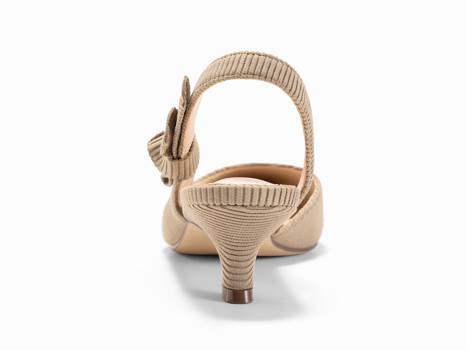 Coutgo Light Coffee Womens Slingback Dress Shoes