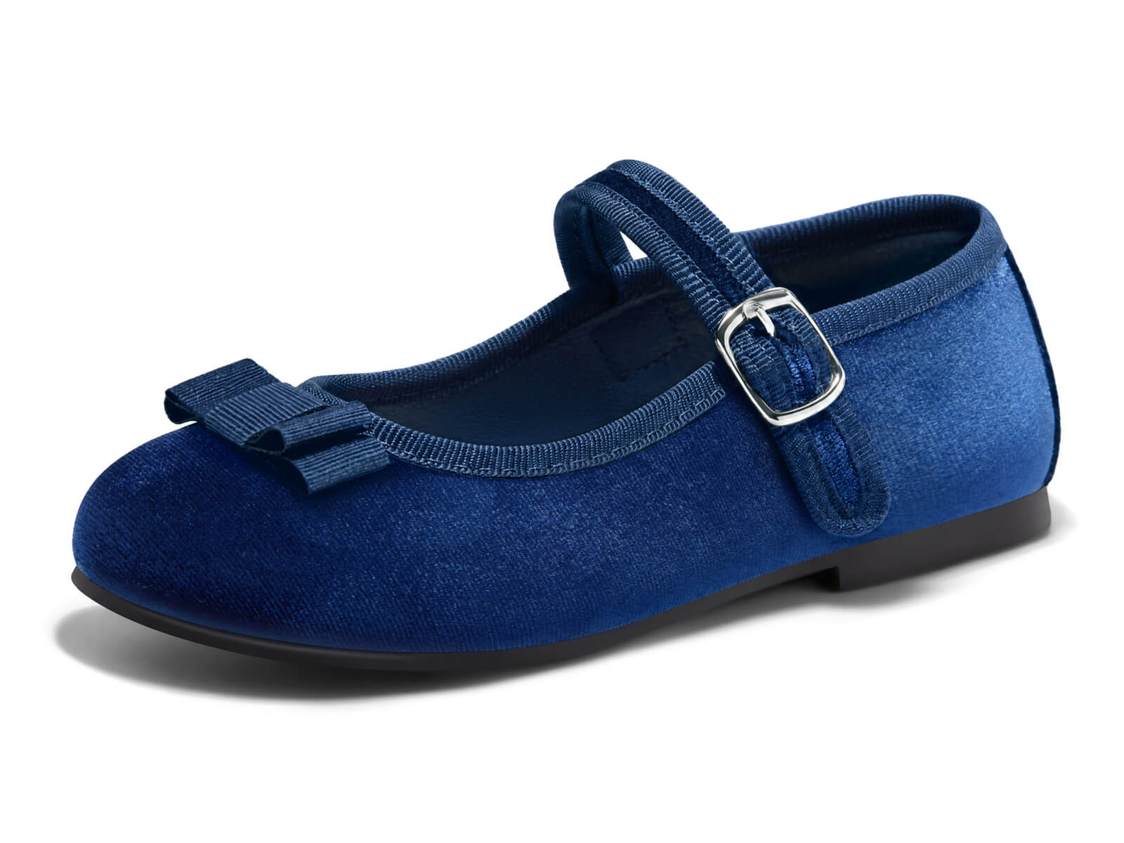 Coutgo Girls Navy Mary Jane Dress Shoes