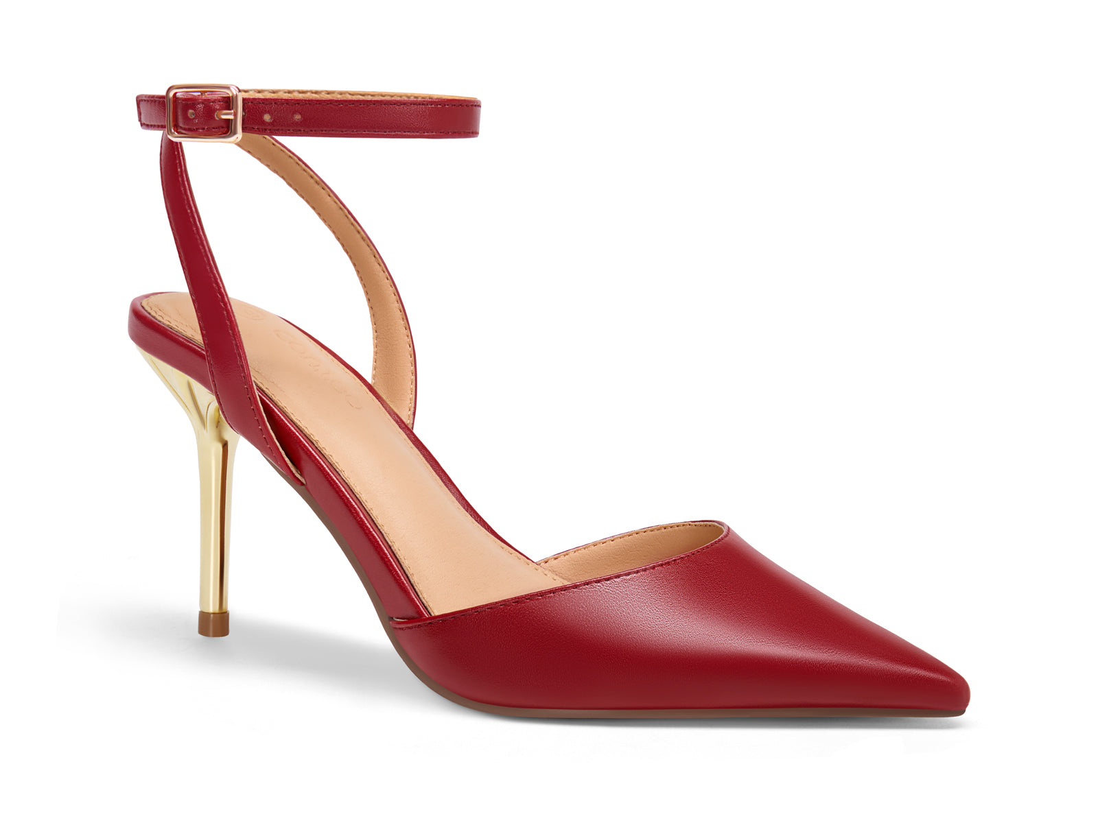 Coutgo Womens Red Party Dress Shoes