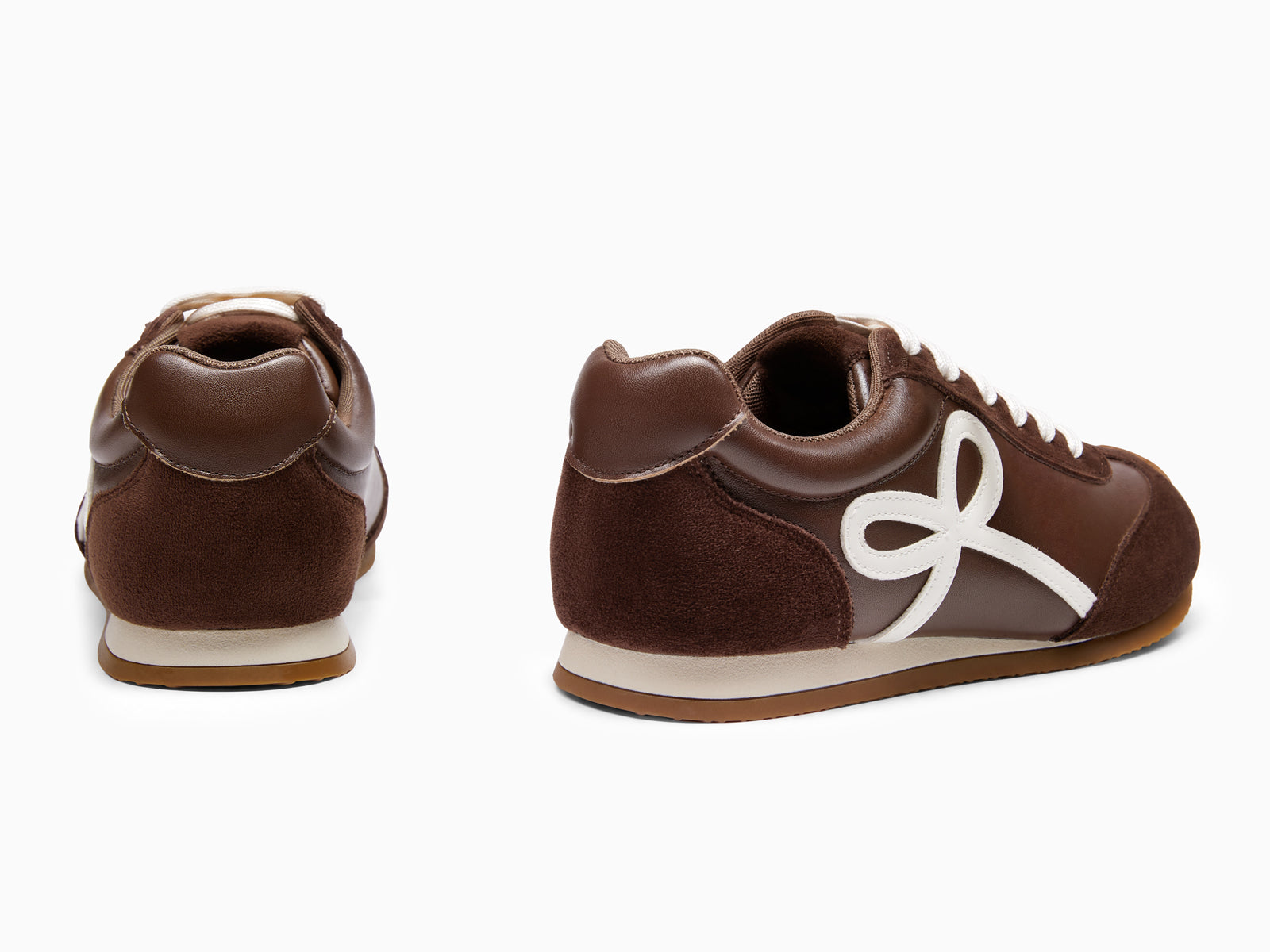 Coutgo Womens Coffee Slip On Fashion Sneakers