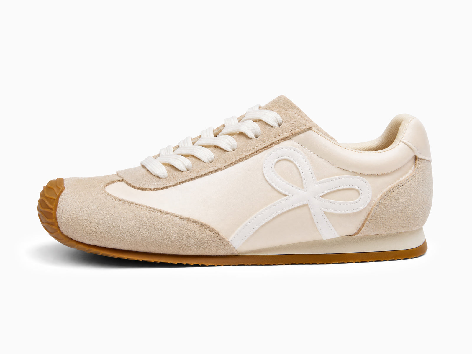 Coutgo Womens Beige Slip On Fashion Sneakers